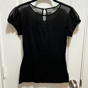 EXPRESS Black Blouse Size XS